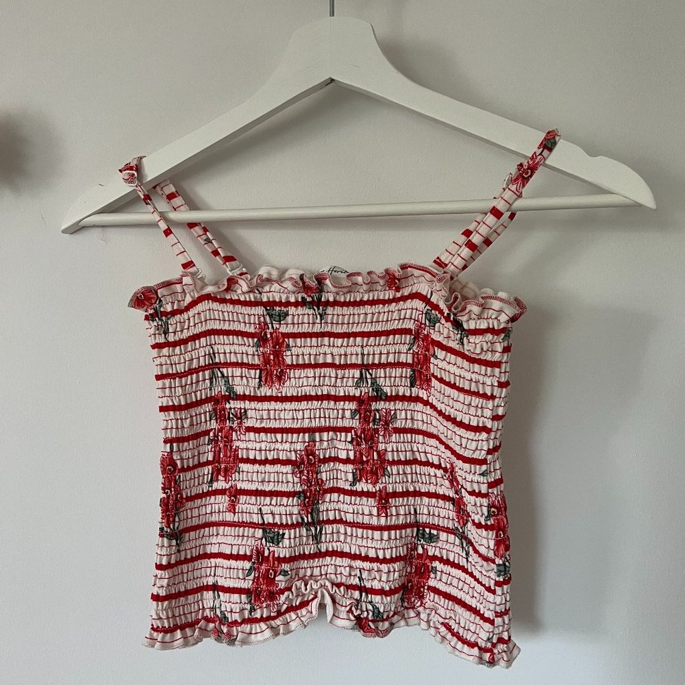 Cute Ribbed Tank Top
